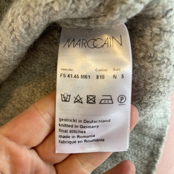 Marc Cain Wool mock neck sweater - Picture 11 of 11
